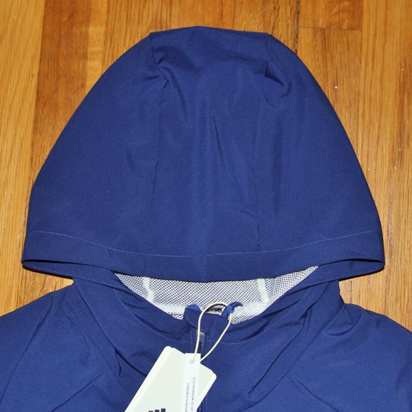 Adidas FC Bayern Munich Graphic Soccer Windbreaker Mens L Blue Jacket - Picture 5 of 7